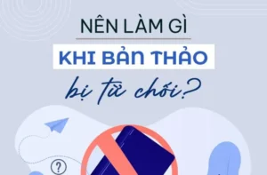 Nên làm gì khi bản thảo bị từ chối?