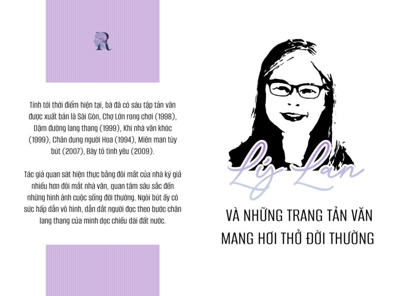 Lý Lan và những trang tản văn mang hơi thở đời thường