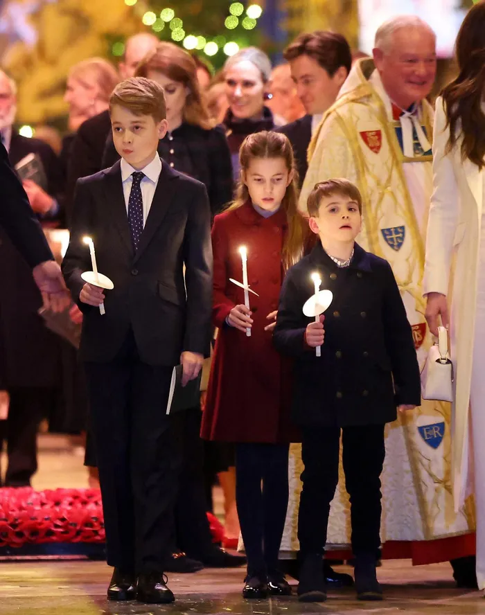 Cư dân mạng bất ngờ trước sự thay đổi của ba con William và Kate. Ảnh: Getty Images.