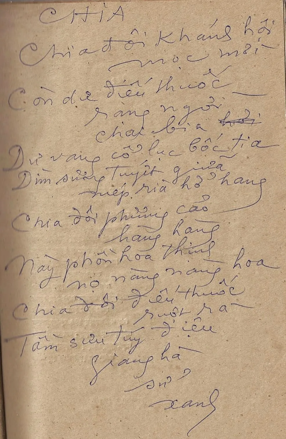 chu viet tay cua nha van hinh bong thoi dai da mat 4425 1