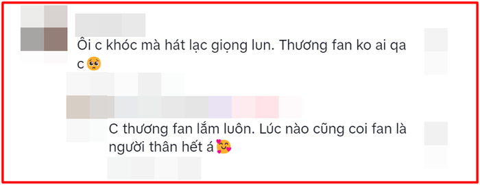 Mỹ Tâm bật khóc, lạc cả giọng khi hát trên sân khấu: Dân mạng phản ứng thế nào? Ảnh 2