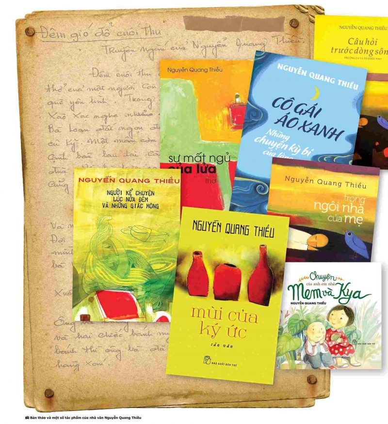 Ảnh minh họa cho các tác phẩm của Nguyễn Quang Thiều