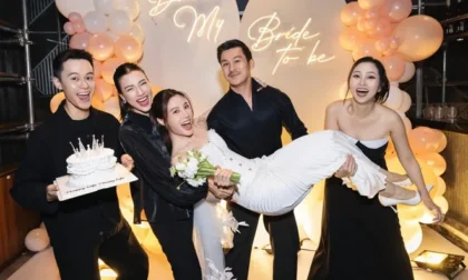 Tiệc độc thân của Diễm My 9X, ngoại hình Quốc Trường thay đổi như thế nào sau 10 năm