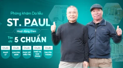 Sở Y tế TP. HCM trao lại giấy phép hoạt động cho Phòng khám Da liễu St. Paul